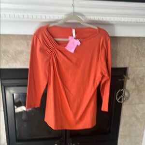 Orange Women's Top